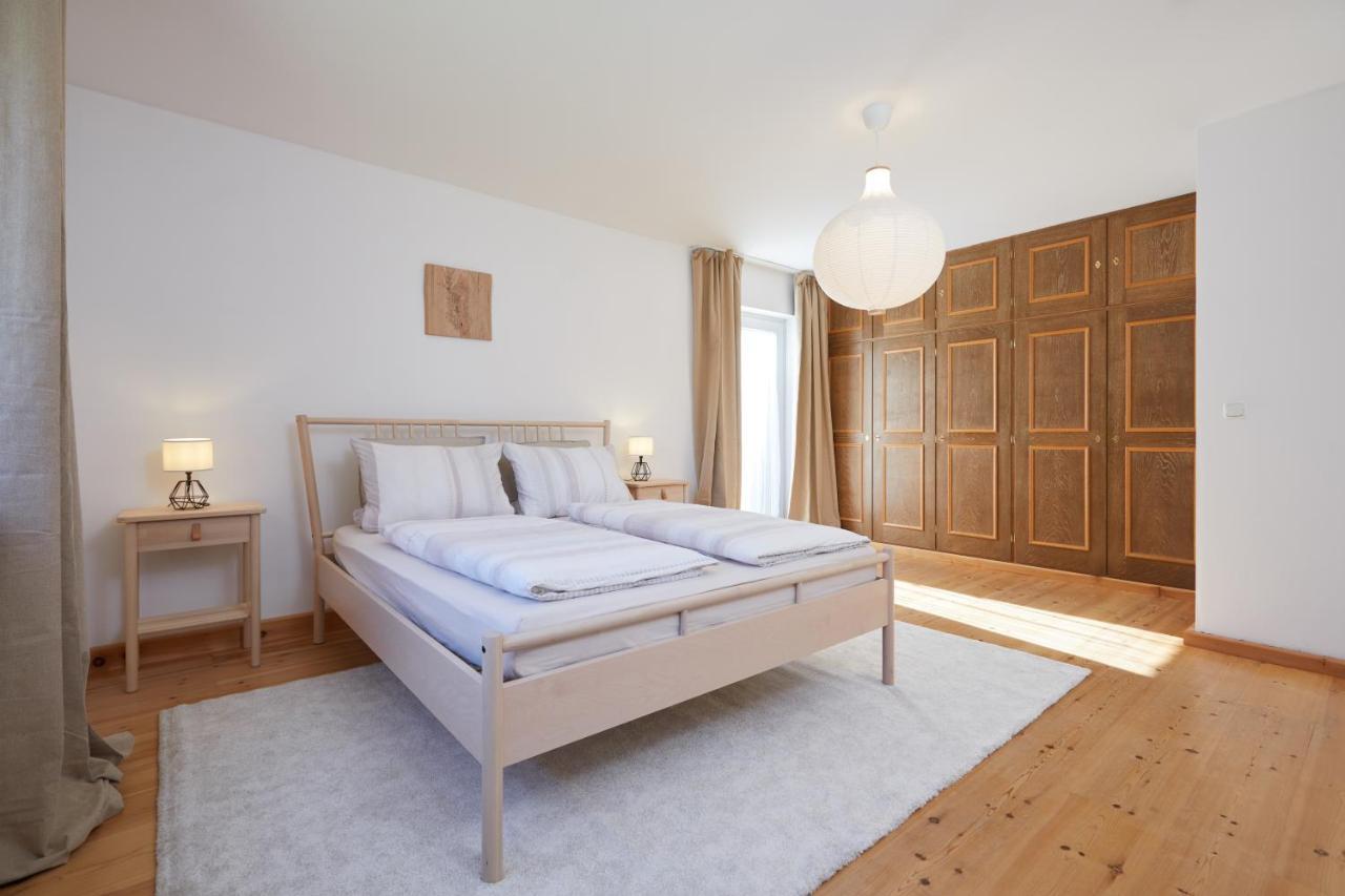 Ferienwohnung Zum Hirschgarten Krün Exterior foto